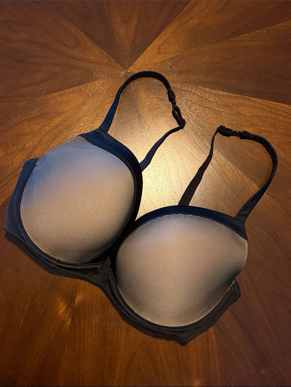 Le Mystere deep plunge push-up underwire - convertible and adjustable 32DDD 32F
